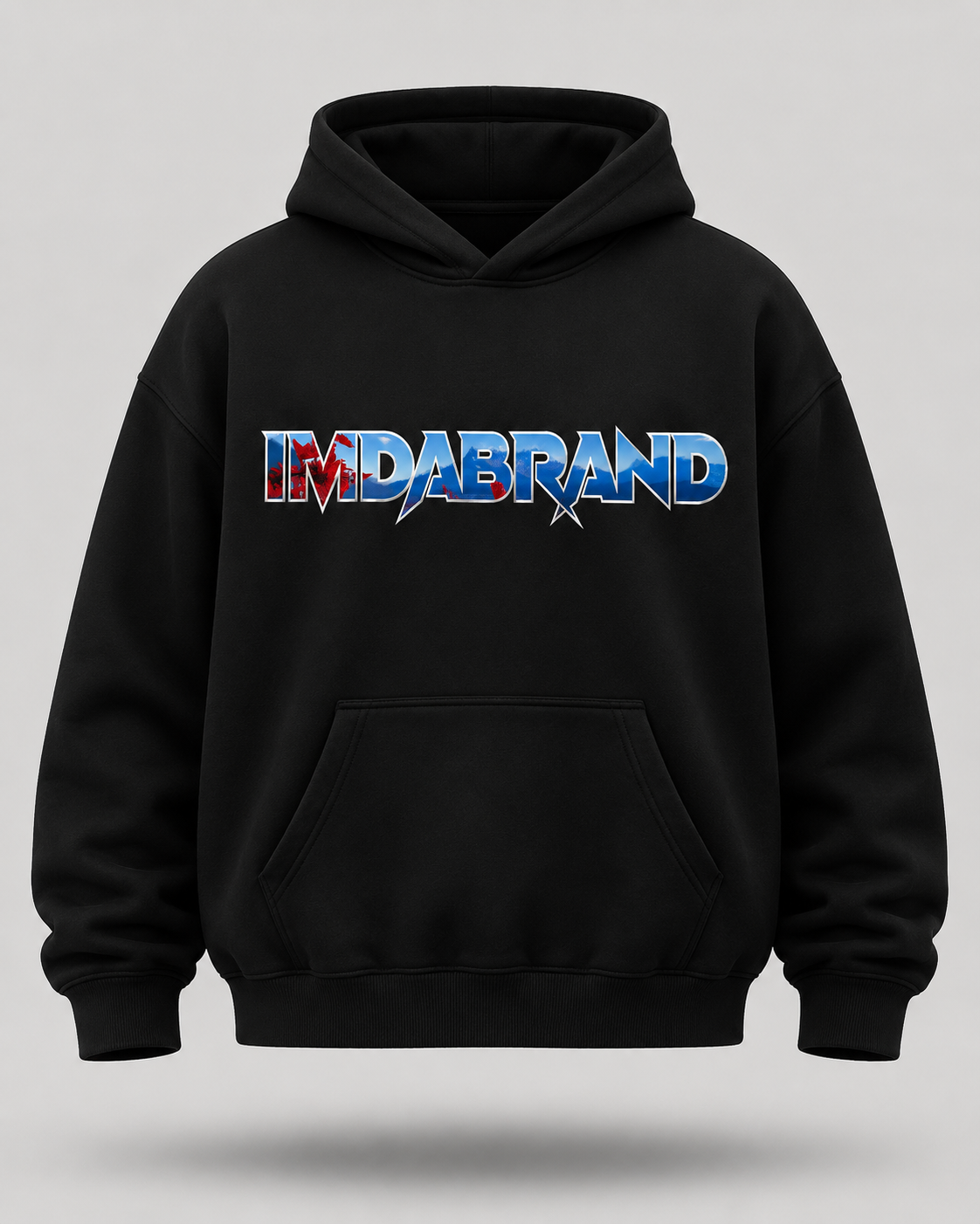 Preorder-IMDABRAND Purpose Landscape Black Hoodie
