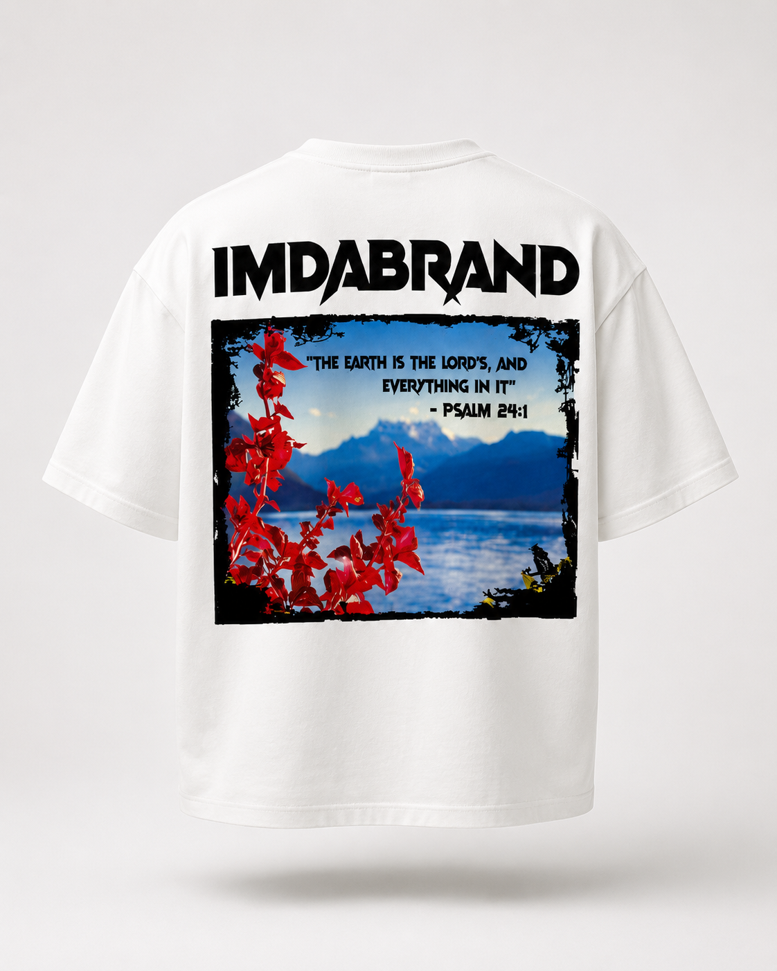 PERORDER-IMDABRAND Purpose Landscape White T-Shirt