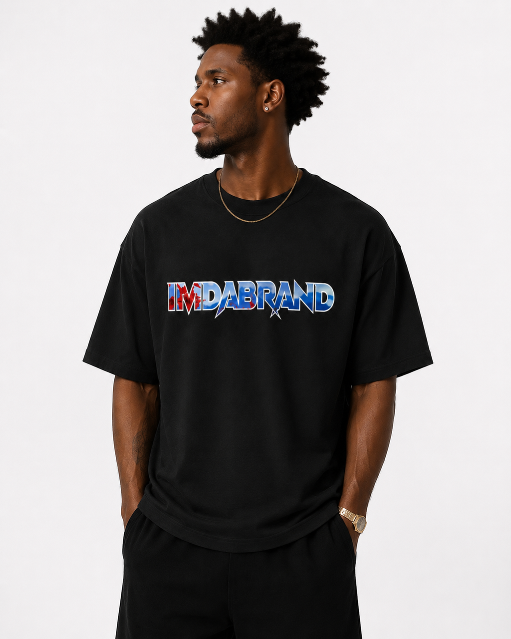 PREORDER - IMDABRAND Purpose Landscape Black T-Shirt