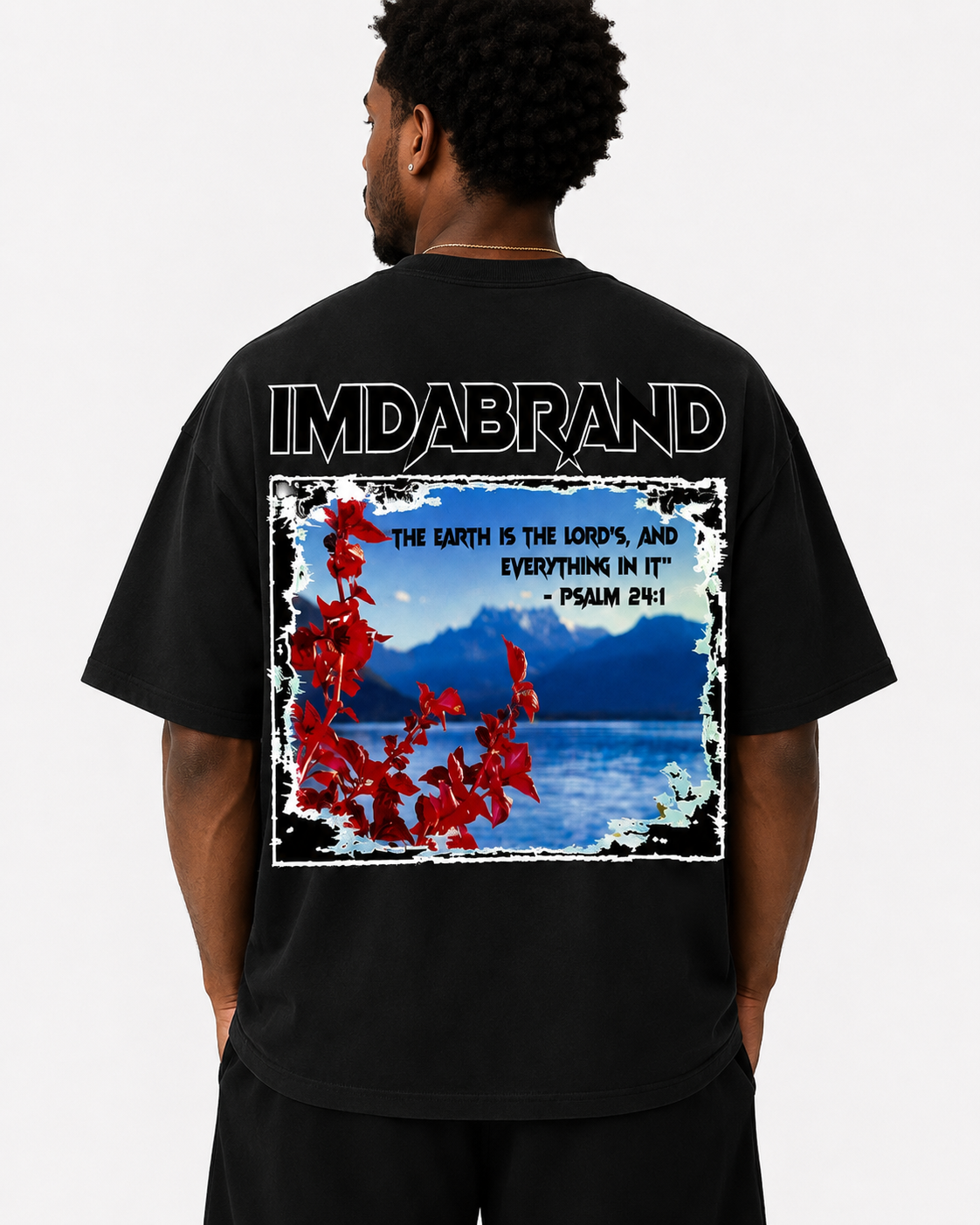 PREORDER - IMDABRAND Purpose Landscape Black T-Shirt